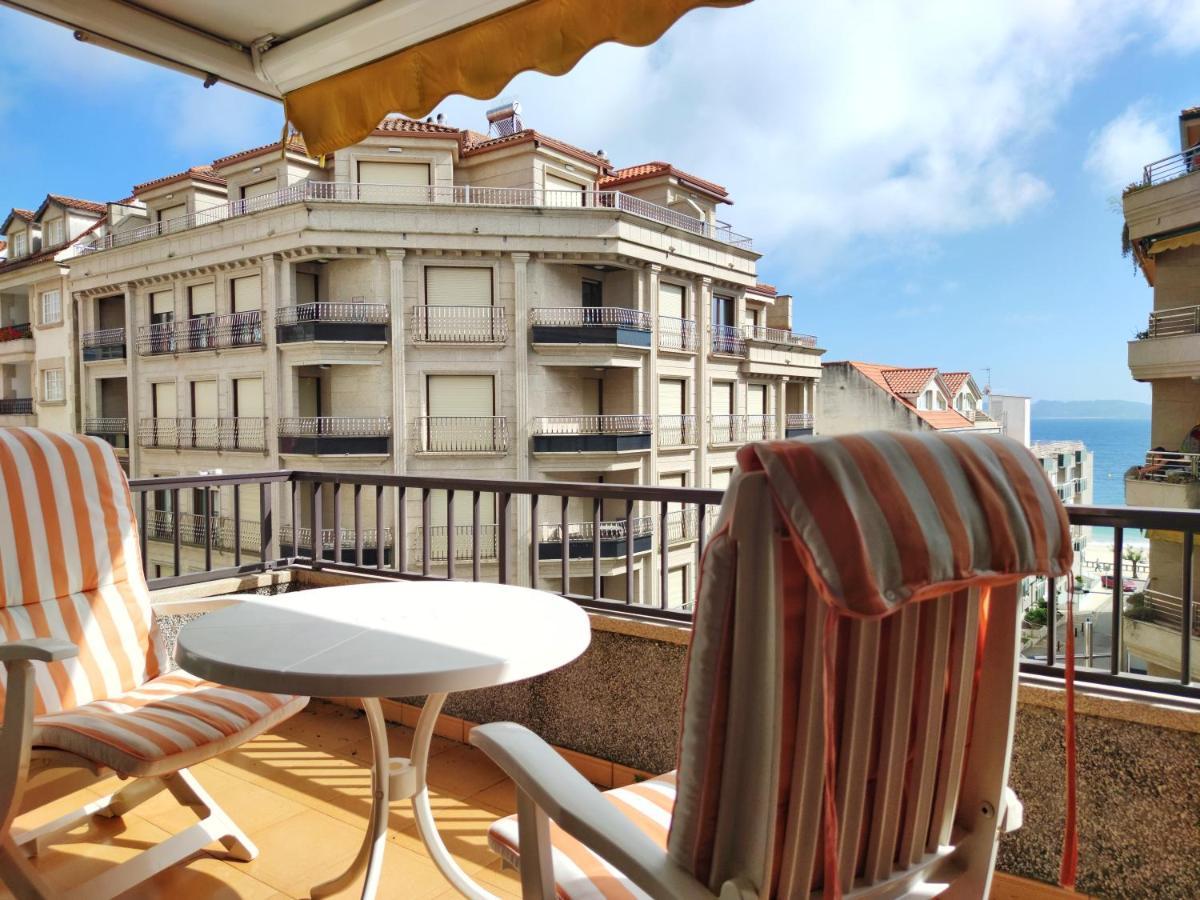 Appartamento Desconectaengalicia Gaviota, 50M Playa Silgar Sanxenxo Esterno foto